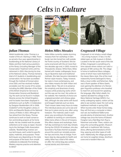 Celtic Life International - Winter 2026: The Celtic Conversation, Celtic Life Celebrates 40 Years, Remembering Sinéad, Scotland’s Rosslyn Chapel, Bretagne’s Coastline, Photographer Barry McCall & More