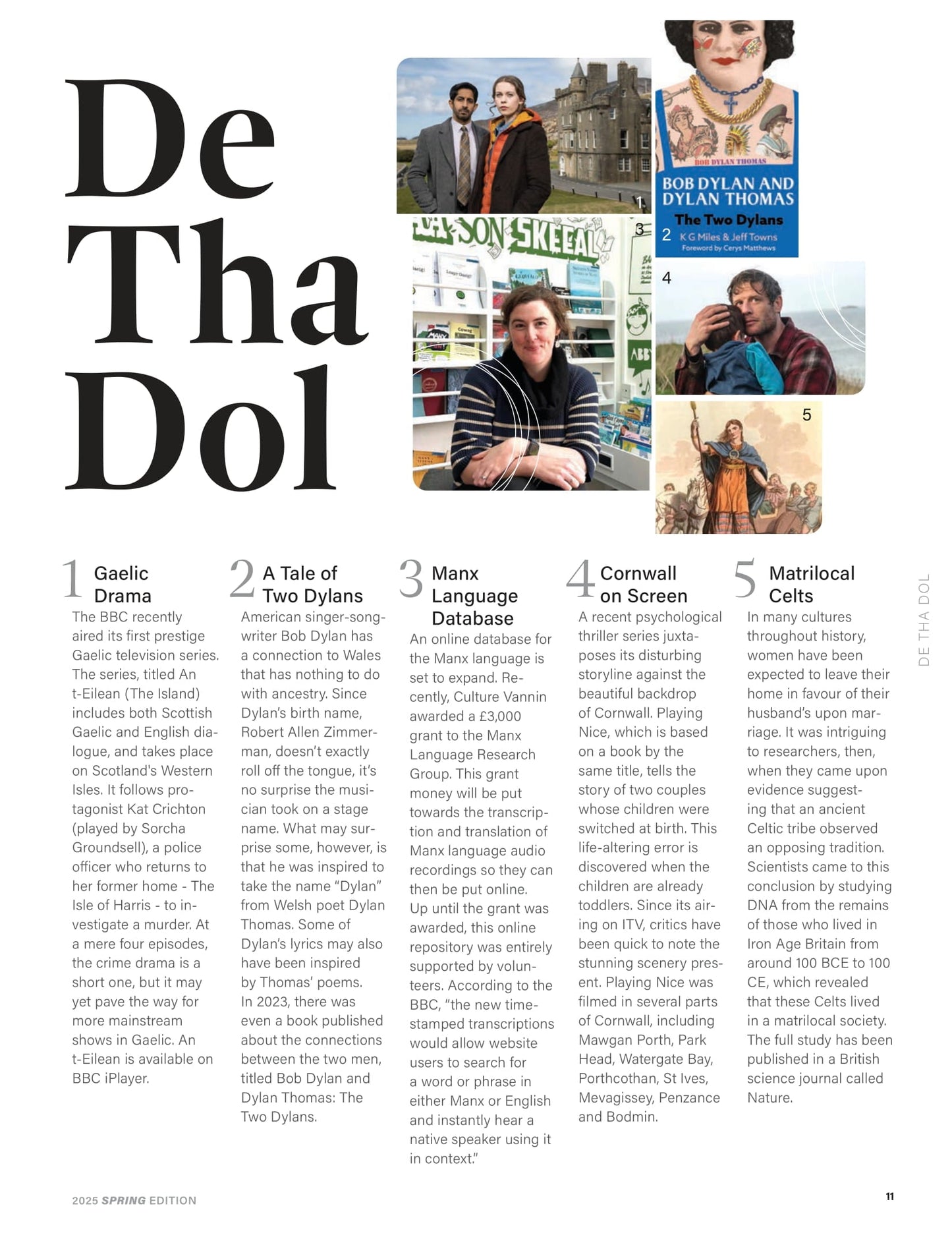 Celtic Life International - Spring 2025: Australia's Celtic Connection, Amy Scott’s Pageantry With Purpose, Brigantia, Celtic Creatives, The Lost Celtic Kingdoms Of The British Borderlands & More!