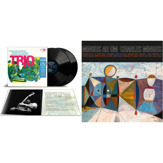 Charles Mingus - Mingus Three (Feat. Hampton Hawes & Danny Richmond) (2LP) & Mingus Ah Um (Blue LP Vinyl)