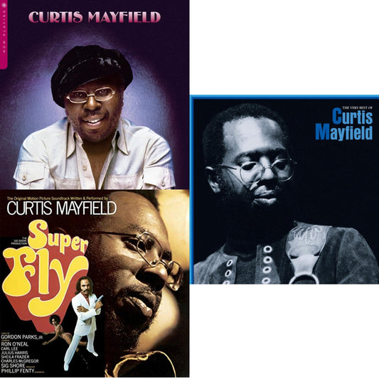 Curtis Mayfield - Superfly Ost (180G) & Now Playing & Very Best Of Curtis Mayfield (2LP)