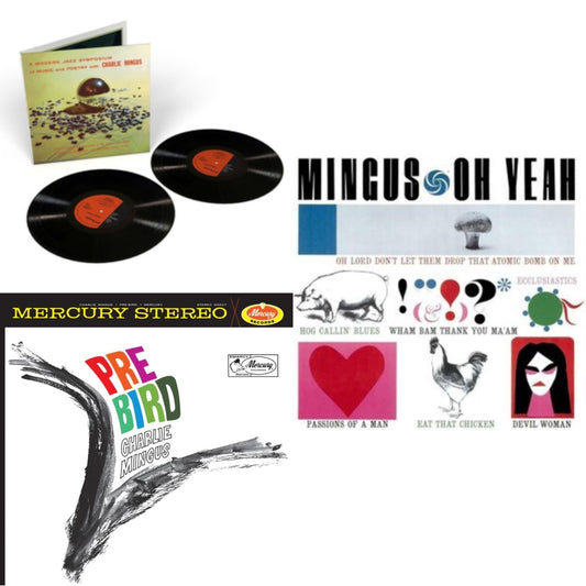 Charles Mingus - Modern Jazz Symposium On Music & Poetry & Pre-Bird (Verve Acoustic Sounds Series) & Oh Yeah (2LP/180G/45RPM)