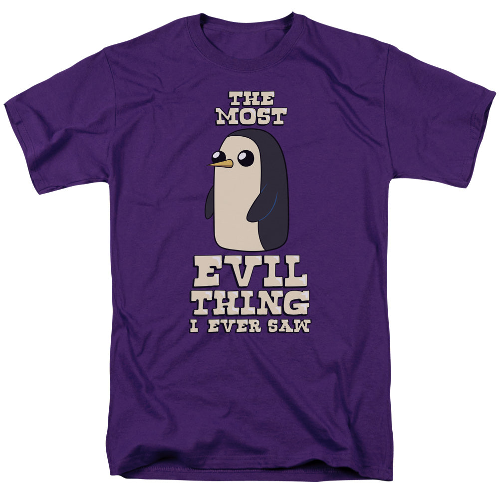 Adventure Time Evil Thing Mens T Shirt Purple