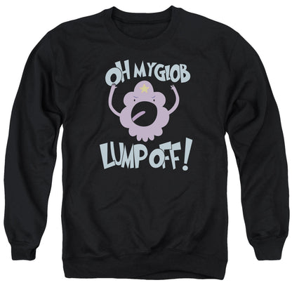 Adventure Time Lump Off Mens Crewneck Sweatshirt Black Officially Licensed