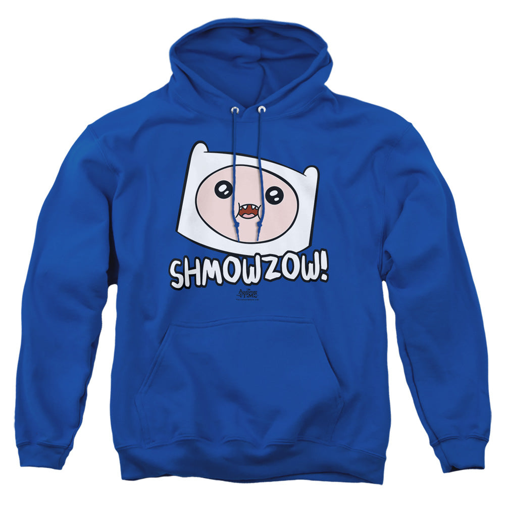 Adventure Time Shmowzow Mens Hoodie Royal Officially Licensed