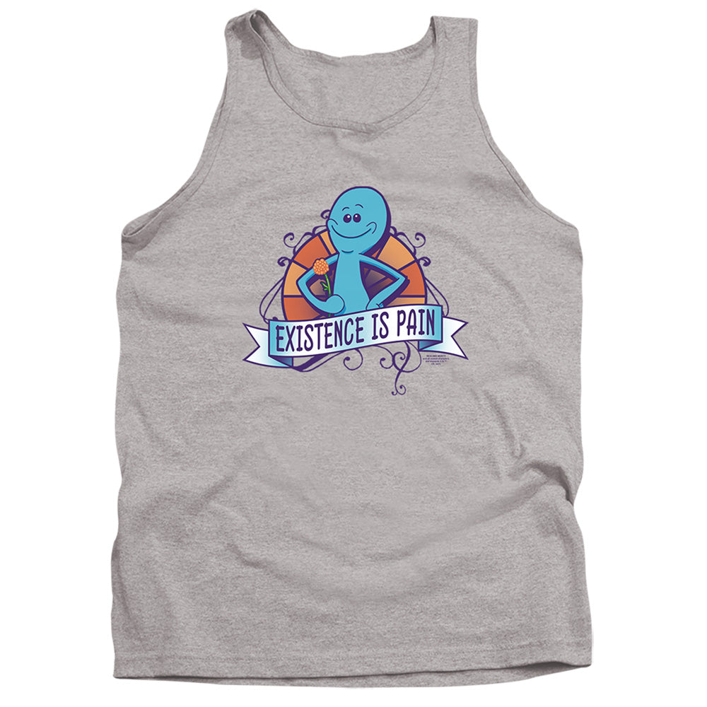 Rick And Morty Existence Is Pain Mens Tank Top Shirt Athletic Heather