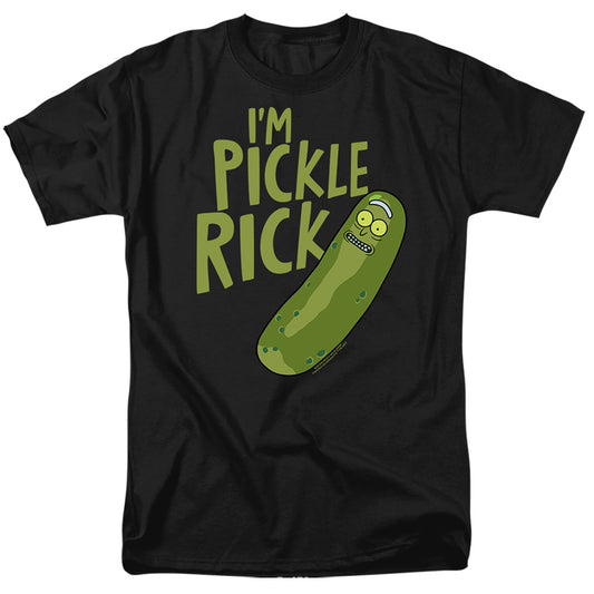 Rick And Morty I'M Pickle Rick Mens T Shirt Black Officially Licensed