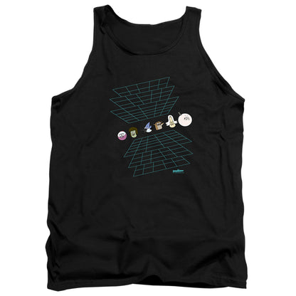 The Regular Show Regular Grid Mens Tank Top Shirt Black