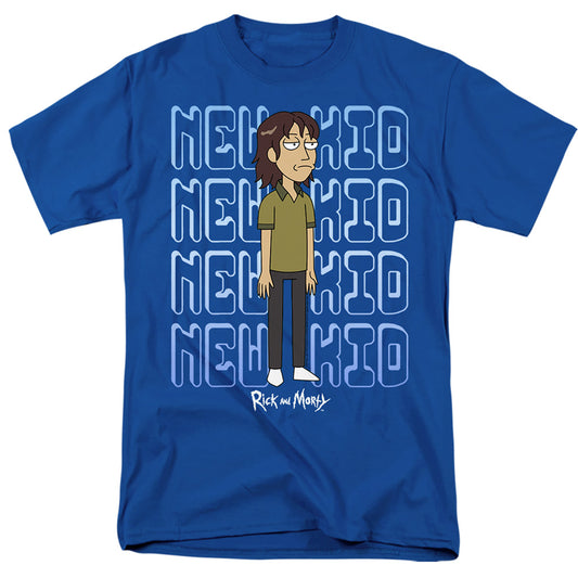 Rick And Morty Bruce Chutback Mens T Shirt Royal Officially Licensed
