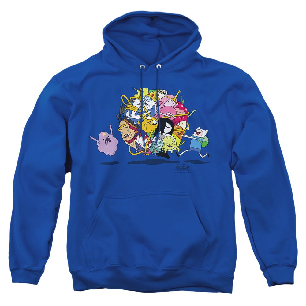 Adventure Time Glob Ball Mens Hoodie Royal Officially Licensed
