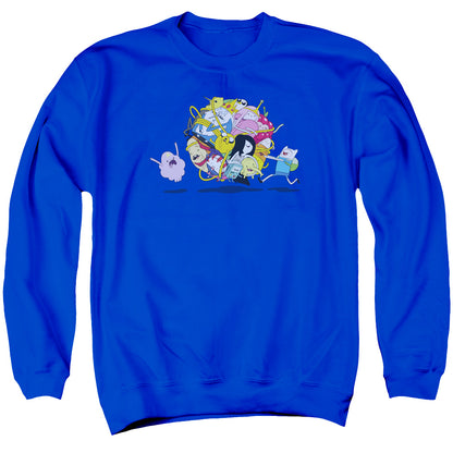 Adventure Time Glob Ball Mens Crewneck Sweatshirt Royal