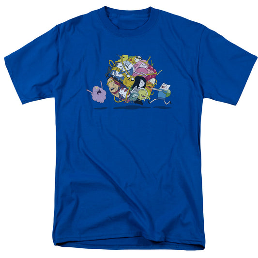 Adventure Time Glob Ball Mens T Shirt Royal