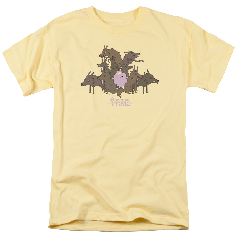 Adventure Time Lsp & Wolves Mens T Shirt Banana