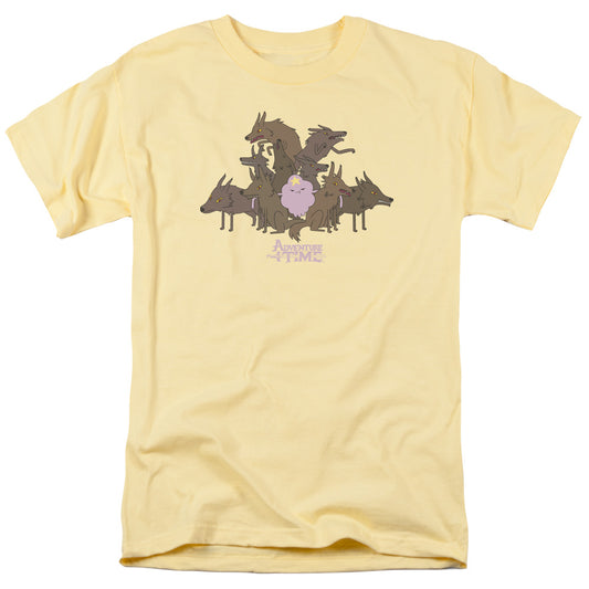 Adventure Time Lsp & Wolves Mens T Shirt Banana