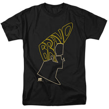 Load image into Gallery viewer, Johnny Bravo Bravo Hair Mens T Shirt Black
