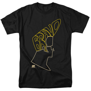 Johnny Bravo Bravo Hair Mens T Shirt Black