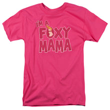 Load image into Gallery viewer, Johnny Bravo Foxy Mama Mens T Shirt Hot Pink