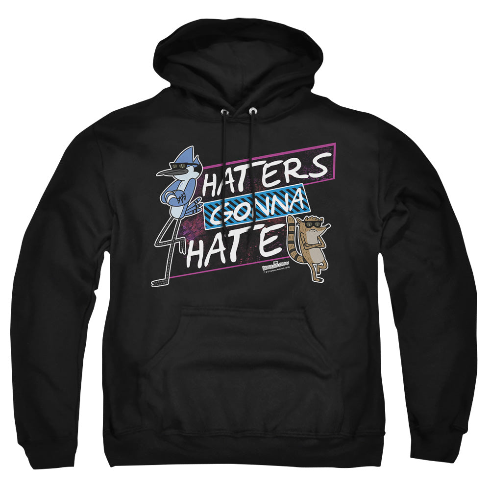 Regular Show Haters Gonna Hate Mens Hoodie Black