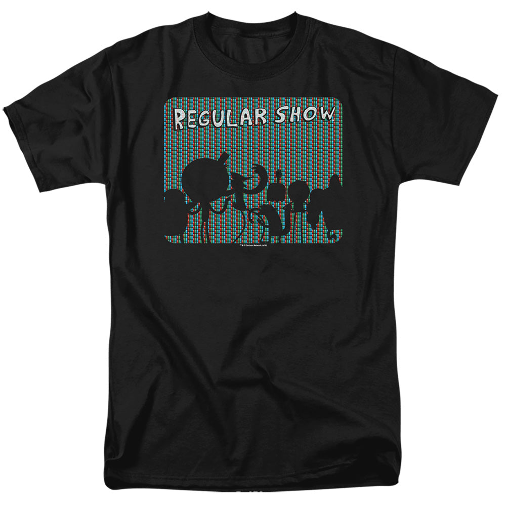 Regular Show Rgb Group Mens T Shirt Black Officially Licensed