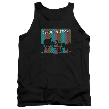 Regular Show Rgb Group Mens Tank Top Shirt Black