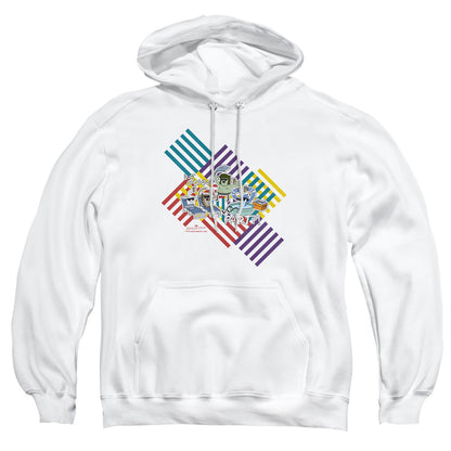 Regular Show We Gonna Party Mens Hoodie White