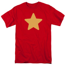 Load image into Gallery viewer, Steven Universe Star Mens T Shirt Red