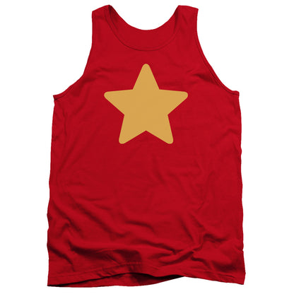 Steven Universe Star Mens Tank Top Shirt Red