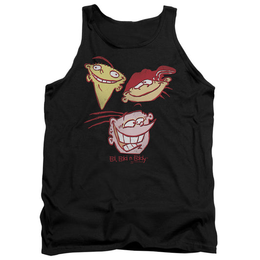 Ed Edd Eddy Three Heads Mens Tank Top Shirt Black