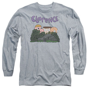 Clarence Gang Mens Long Sleeve Shirt Athletic Heather