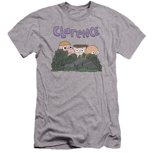 Clarence Gang Hbo Premium Bella Canvas Slim Fit Mens T Shirt Athletic Heather