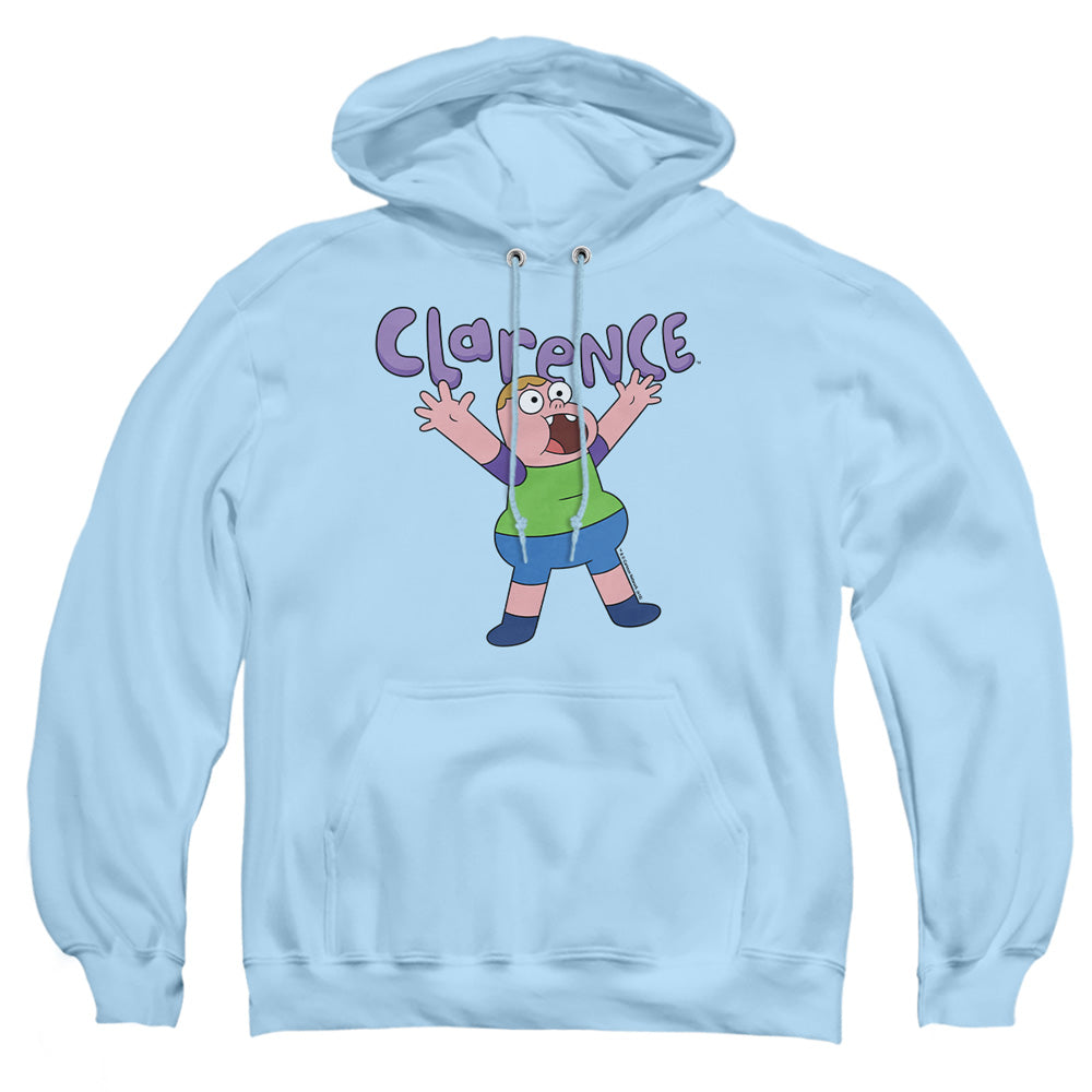 Clarence Whoo Mens Hoodie Light Blue Officially Licensed