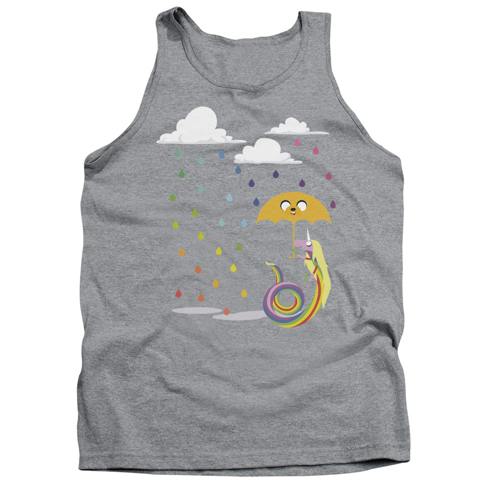 Adventure Time Lady In The Rain Mens Tank Top Shirt Athletic Heather