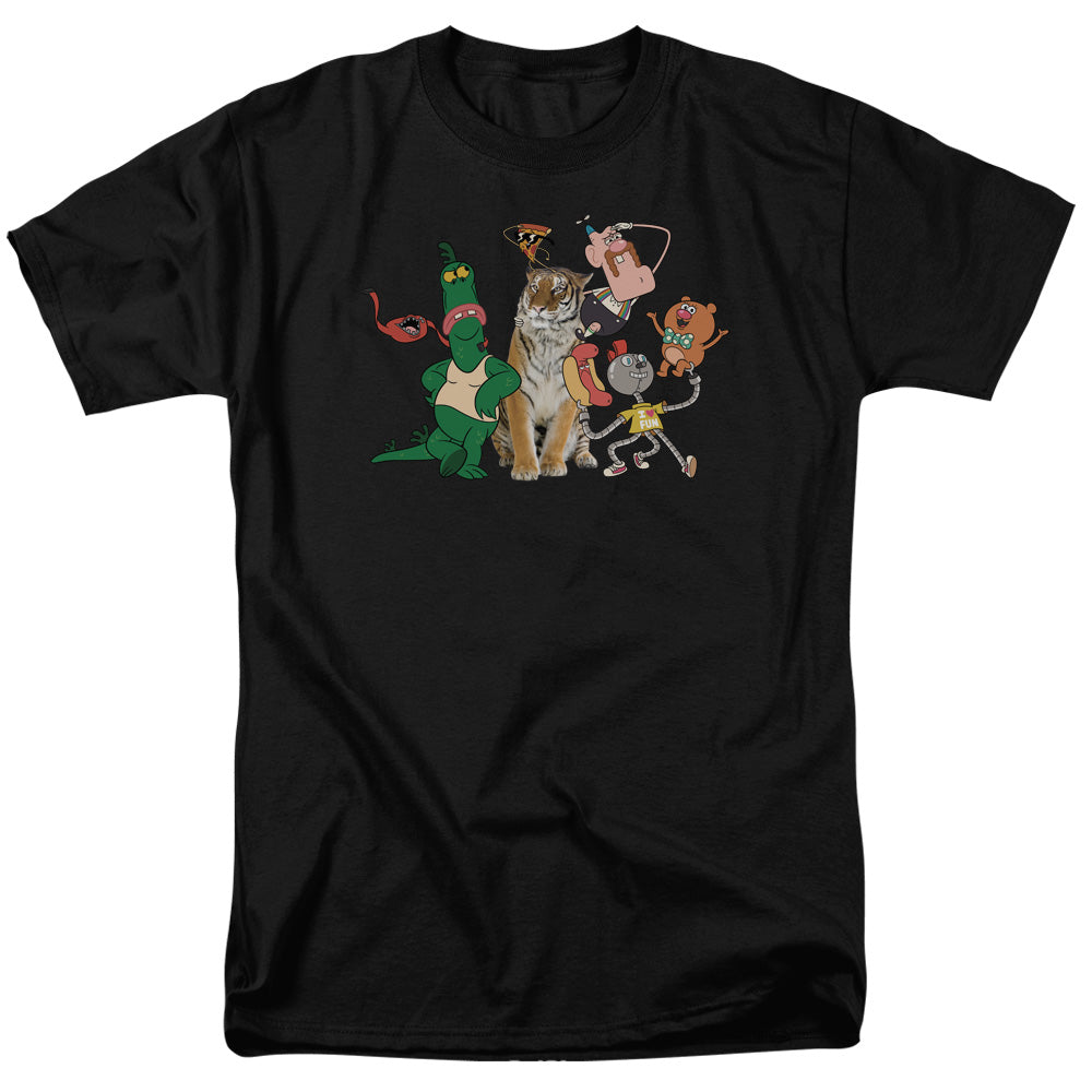 Uncle Grandpa Group Mens T Shirt Black Officially Licensed