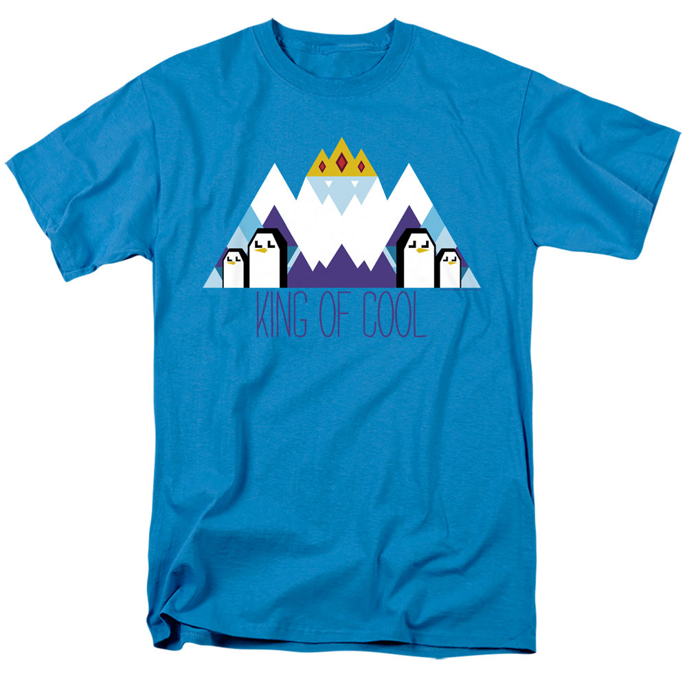 Adventure Time Ice King Geo Mens T Shirt Turquoise