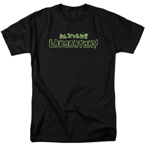 Dexter'S Laboratory Dexter'S Logo Mens T Shirt Black