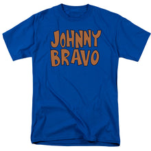 Load image into Gallery viewer, Johnny Bravo Jb Logo Mens T Shirt Royal Blue