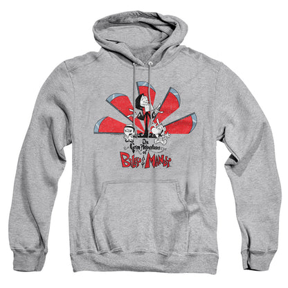 Grim Adventures Of Billy And Mandy Grim Adventures Mens Hoodie Athletic Heather Officially Licensed