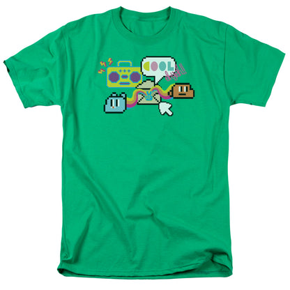 Amazing World Of Gumball Cool Oh Yeah Mens T Shirt Kelly Green