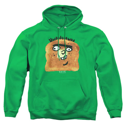 Ed Edd N Eddy Ed Toast Mens Hoodie Kelly Green Officially Licensed