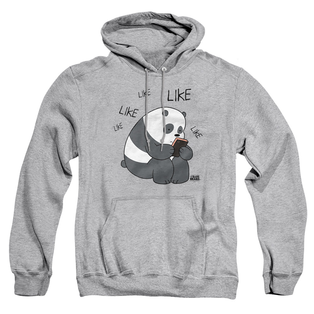 We Bare Bears Like Like Like Mens Hoodie Athletic Heather Officially Licensed