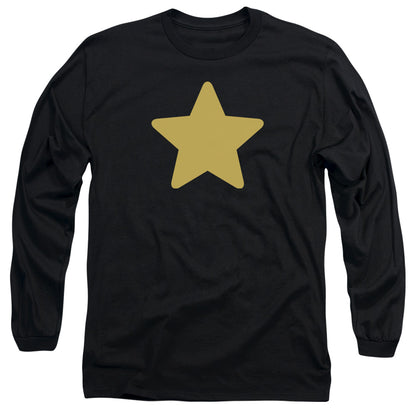 Steven Universe Greg Star Mens Long Sleeve Shirt Black Officially Licensed