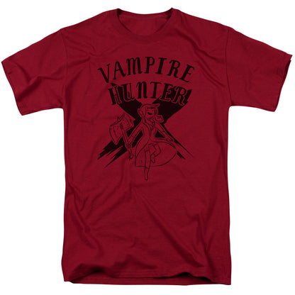 Adventure Time Vampire Hunter Mens T Shirt Cardinal