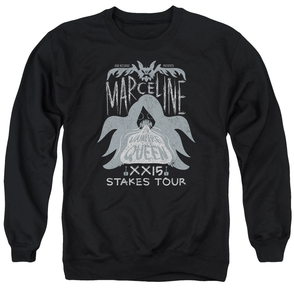 Adventure Time Marceline Concert Mens Crewneck Sweatshirt Black Officially Licensed