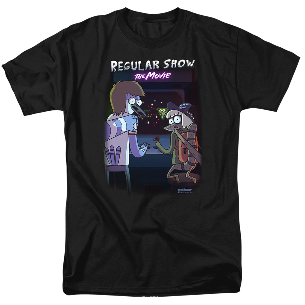 Regular Show Rs The Movie Mens T Shirt Black Officially Licensed