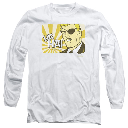 Harvey Birdman Phil Ken Sebben Mens Long Sleeve Shirt White Officially Licensed Officially Licensed