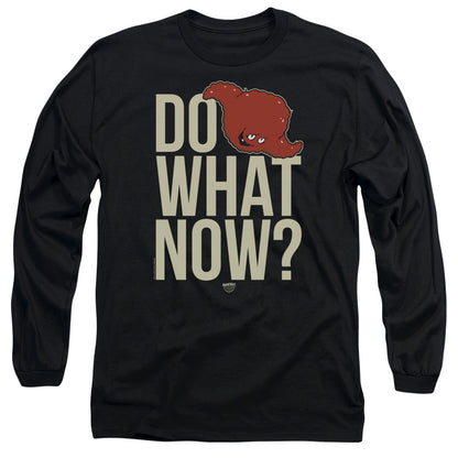 Aqua Teen Hunger Force Group Tiles Mens Long Sleeve Shirt Black Officially Licensed