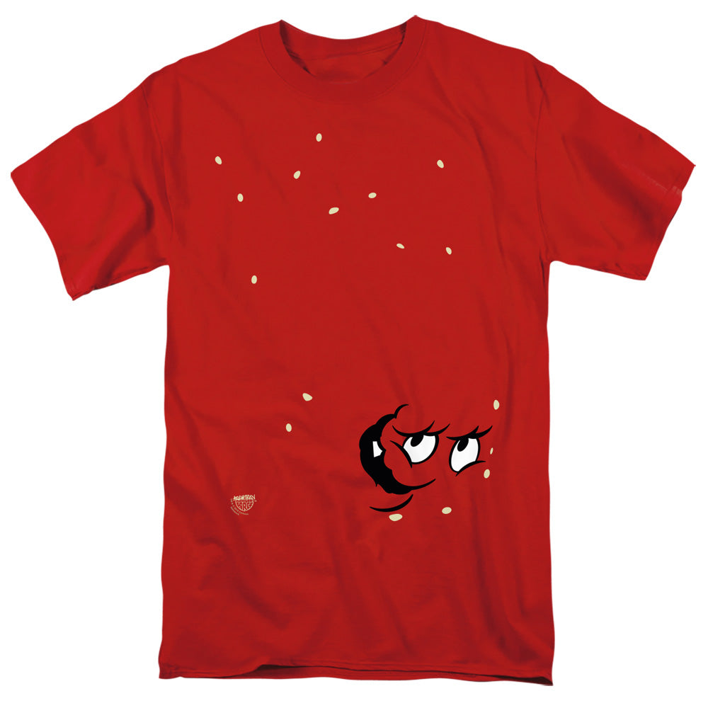 Aqua Teen Hunger Force Meatwad Mens T Shirt Red