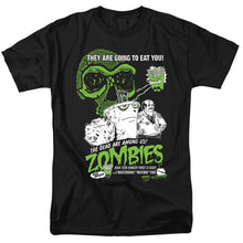 Load image into Gallery viewer, Aqua Teen Hunger Force Zombies Mens T Shirt Black