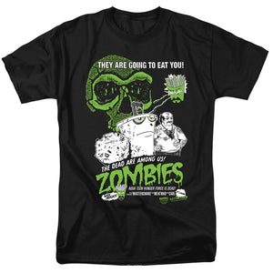 Aqua Teen Hunger Force Zombies Mens T Shirt Black