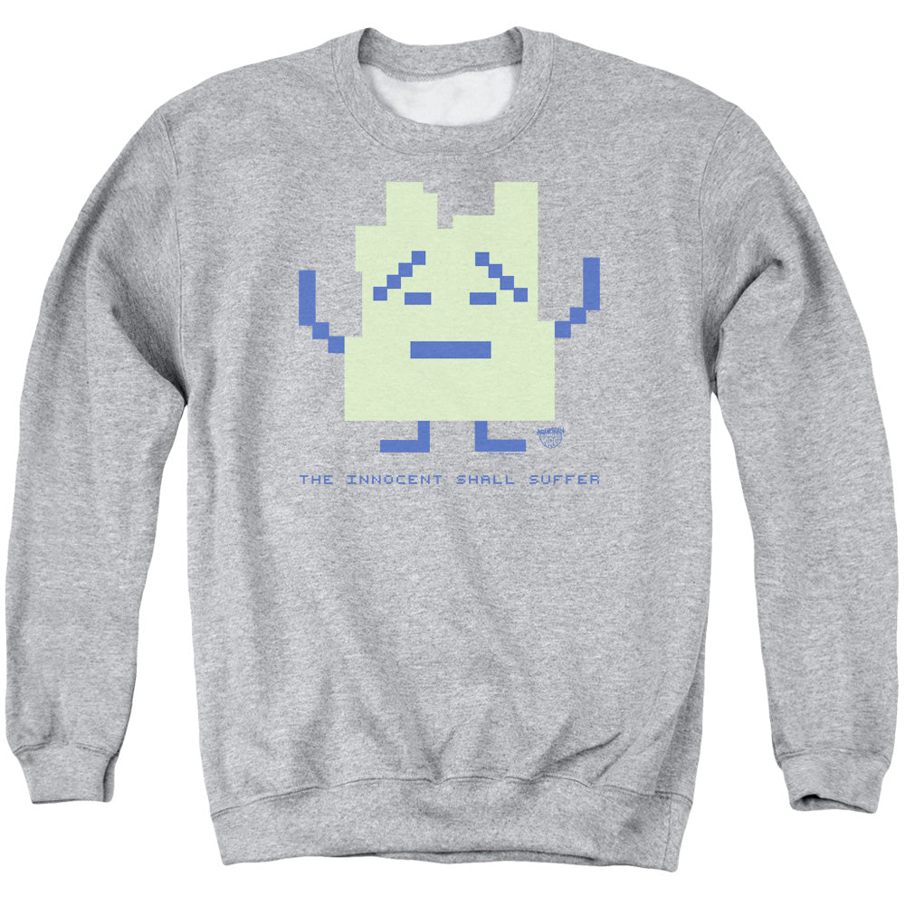 Aqua Teen Hunger Force Inignokt Mens Crewneck Sweatshirt Athletic Heather Officially Licensed