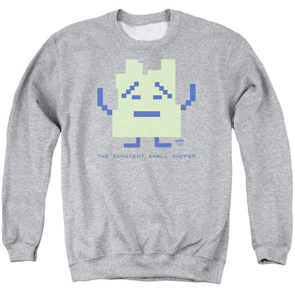 Aqua Teen Hunger Force Inignokt Mens Crewneck Sweatshirt Athletic Heather Officially Licensed